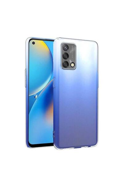 ZM STORE Oppo A74 4g Kılıf Zore Süper Silikon Ince Şeffaf Kapak