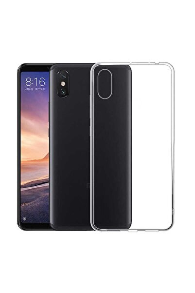 ZM STORE Xiaomi Mi 8 Kılıf Zore Süper Silikon Ince Şeffaf Kapak