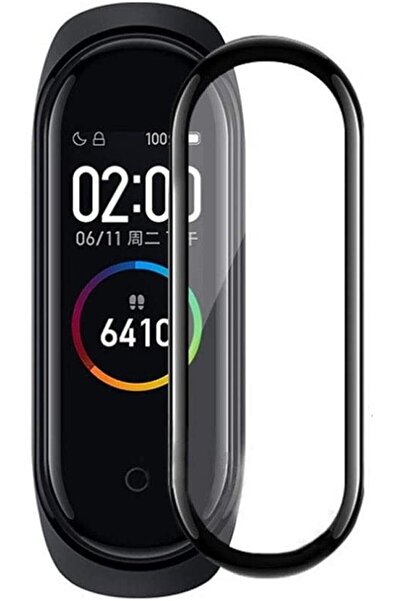 Techaks Xiaomi Mi Band 7 Ekran Koruyucu Darbeye Dayanıklı Ppma Kırılmaz Cam