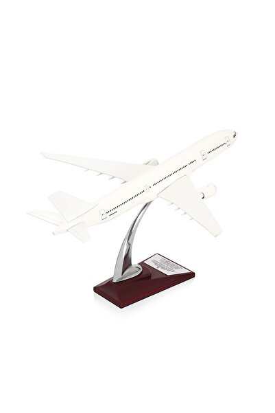zekupp - Maket Uçak - Airbus A330-300 1/200 - Beyaz Özel Tasarım Model Uçak