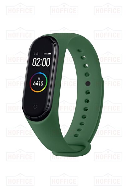HOFFICE Xiaomi Xiaomi Mi Band 3 / Mi Band 4 Uyumlu Silikon Kordon Sadece Kordon