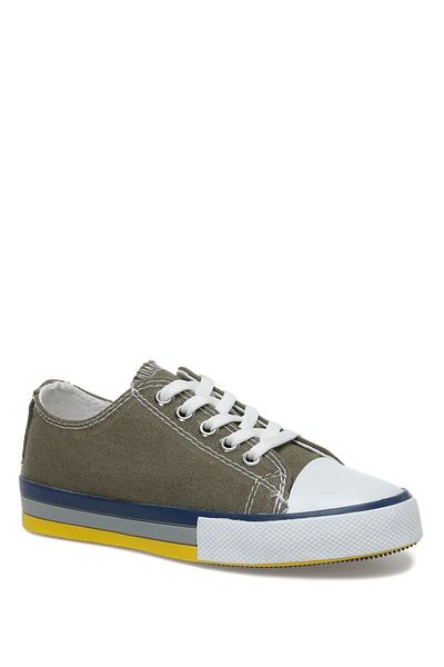Polaris 524016 Khaki Boy's Lace-up Sneakers