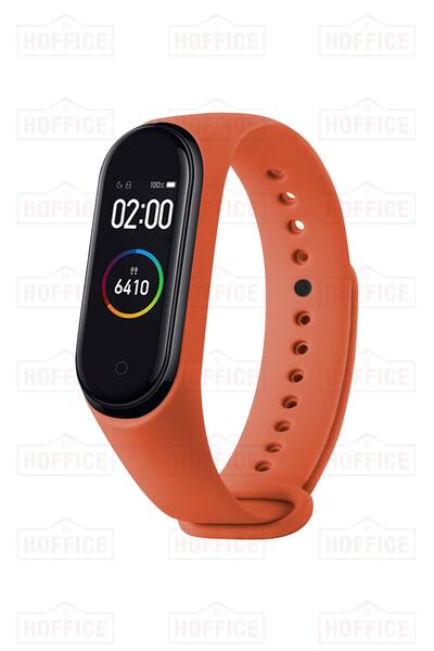 HOFFICE Xiaomi Mi Band 3 / Mi Band 4 Uyumlu Silikon Kordon (sadece Kordon)