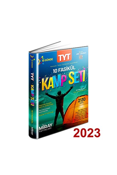 Miray Yayınları Tyt Kamp Seti 10 Fasikül 2022