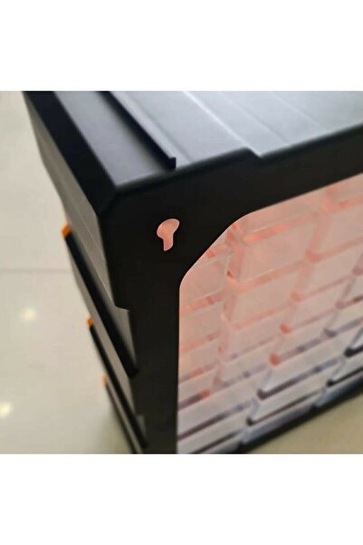 La Push Concept Super Bag Mono Blok Çekmece Seti 39'lu Büyük Boy Hobby Organizer Seti 6001