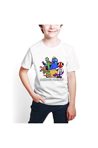 hilon Rainbow Friends Roblox Printed Unisex Tricou Copii Tricou H02
