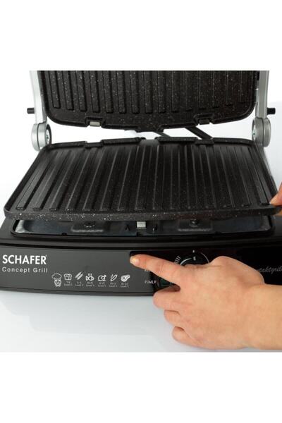 Schafer Tost Ve Izgara Makinesi Inox Gövde