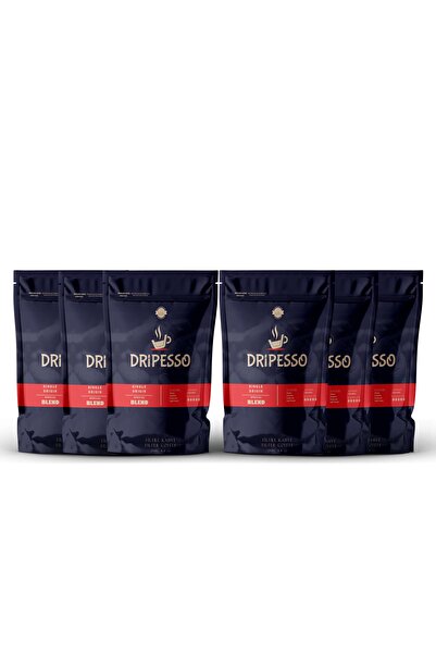 Dripesso Blend Öğütülmüş Filtre Kahve 250g 6'lı Paket