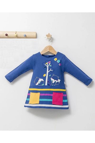 Guvaga Baby Girl Colorful Seasonal Dress