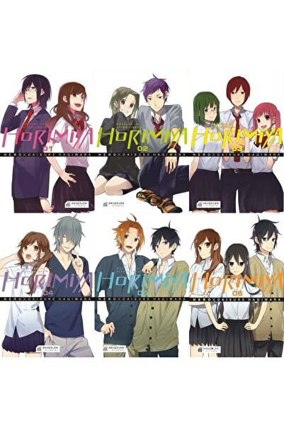Kurukafa Yayınevi Horimiya Serisi Tüm Kitaplar Set 1-2-3-4-5-6 Horisan Ile Mi...