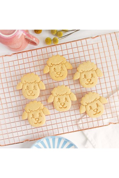 Hobist Cute Sheep Cookie Mold And Sugar Dough Mold 8cm