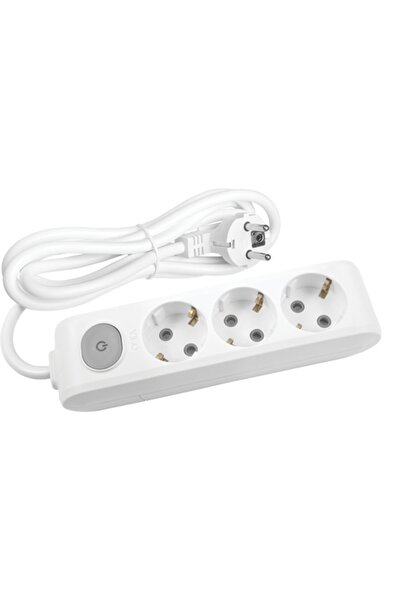 Genel Markalar Ml-90117301 Multi-let 3lü Anahtarlı Çocuk Korumalı Topraklı 1 ...