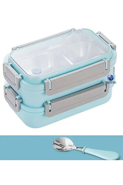 Vagonlife Portable Three Compartment 304 Stainless Steel Lunch Box Lunch Box ...