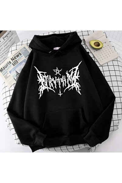 GALASHOP Skull Gotik Grunge Hoodie Model96