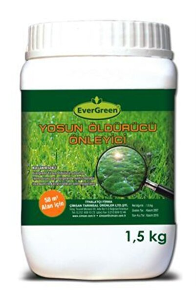 Evergreen Yosun Öldürücü Ve Önleyici Gübre - 1,5 Kg - Toz Gübre