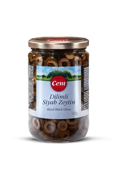 Cem Dilimli Kavanoz Siyah Zeytin 300 G
