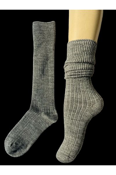 Yonca Butik Long Wool Boot Socks