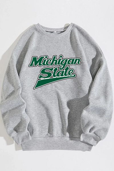 Rokeby Hanorac oversize unisex cu imprimeu Michigan State