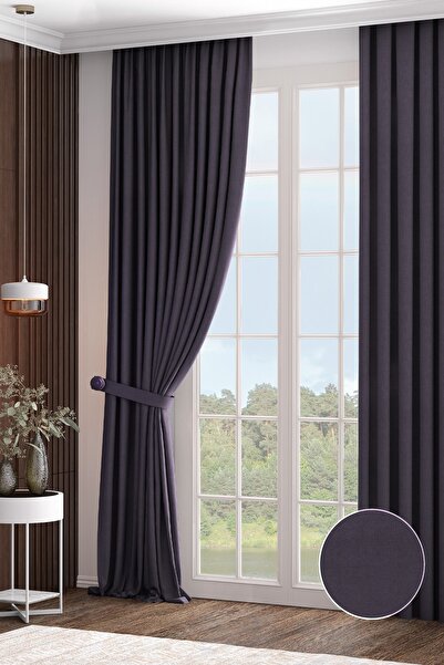 Altındaş Tekstil Petek Fon Perde Ekstrafor Büzgülü (PİLESİZ) Tek Kanat Karabi...