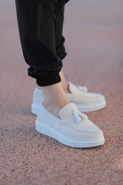 BOA Slw-154 Bej Erkek Spor Günlük Ayakkabı