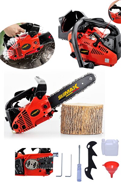 stilmax 52cc Portatif Mini Benzinli Testere 30cm 13000rpm 1500w Benzinli Dal Budama Kesme Bıçkı Testeresi