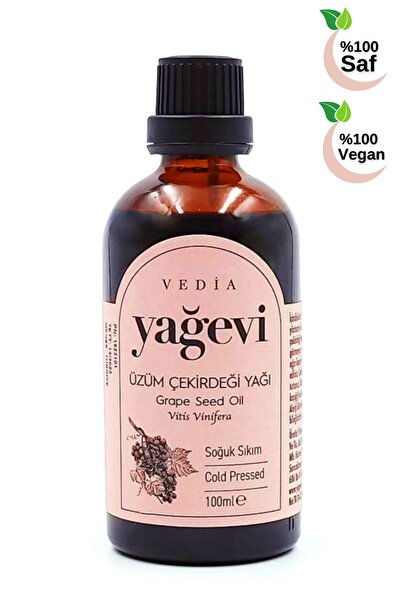 Yağevi Üzüm Çekirdeği Yağı 100 ml - Saf Soğuk Sıkım Üzüm Çekirdeği Yağı