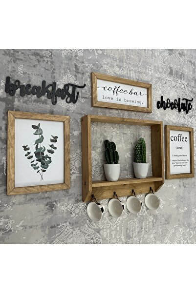 woodhomeworks Gerçek Ahşap Mutfak Dekor