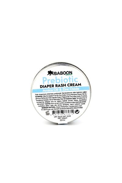 Baboon Natural Prebiotic Diaper Rash Cream - Anti-rash, with Prebiotics, 50 Ml
