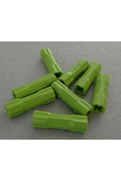 LEGO Original Technic Moc Custom Axle Connector 3L Connecting Piece Pistachio Green 2 Pieces Will Be Sent