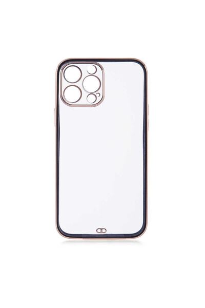 ZM STORE حافظة ابل ايفون 12 برو ماكس زور شفافة مع حماية للكاميرا وغطاء شفاف