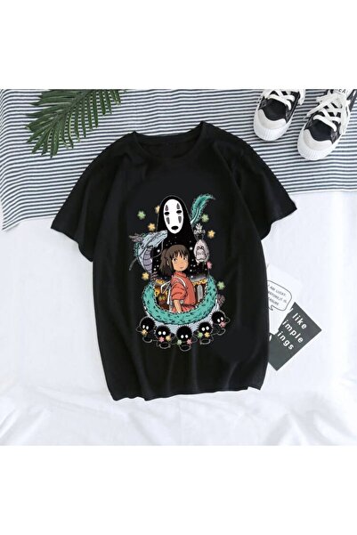 GALASHOP تي شيرت توتورو ستوديو جيبلي قوطي للجنسين موديل 79