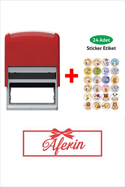 Baskı Life Kendinden Mürekkepli Öğretmen Kaşesi Aferin Kaşesi Bl-52