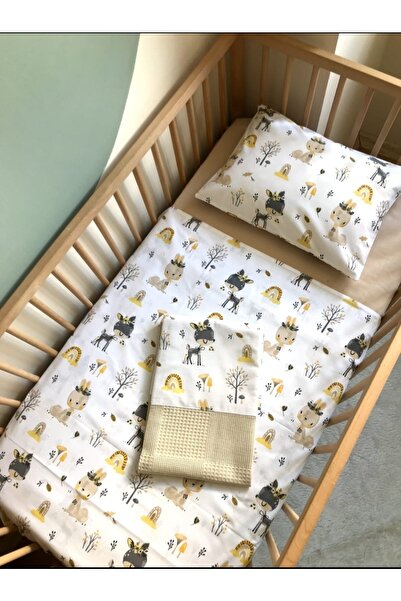 GAYE EV TEKSTİLİ 100% Cotton Oeko-tex Certified Baby Bedding Set