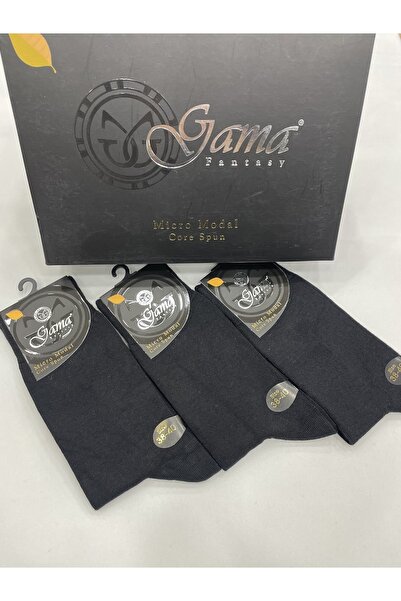 Gama Çorap 3 броя микромодал, размер 38-40, размер сервитьор, 100% естествени, без найлон, дебели зимни мъжки чорапи