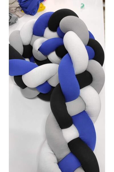 Lucky Kids 500 Cm 4'lü Örgü Koruma /90x190 Montessori Yatak Koruyucu