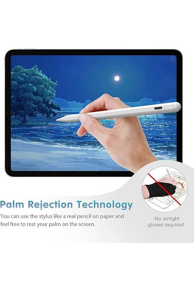 m.tk moveteck Stylus Pen Tilt Sensitive Magnetic Palm Rejection Pencil For Apple Ipad 10th Generation 2022