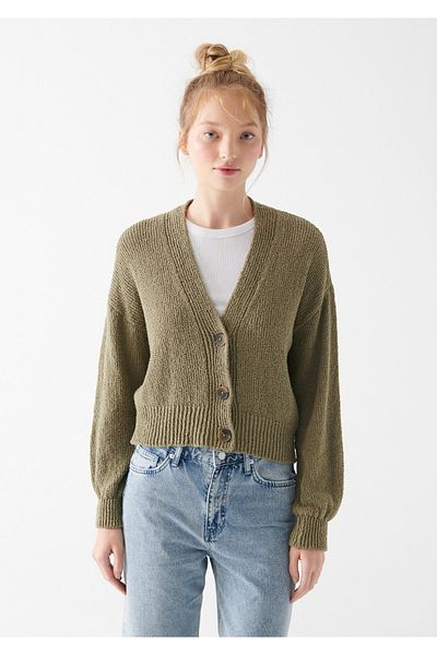 Mavi Gombos khaki kardigán Oversize / széles szabású 171488-34664