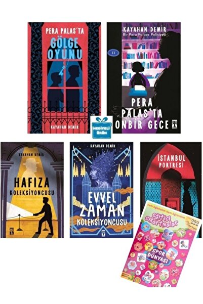 Timaş Yayınları Spor Dünyası Kayahan Demir Set Pera Palasta Onbir Gece Gölge ...