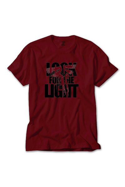 Z zepplin Το The Last Of Us Ψάχνει για το Κόκκινο T-Shirt The Light Text