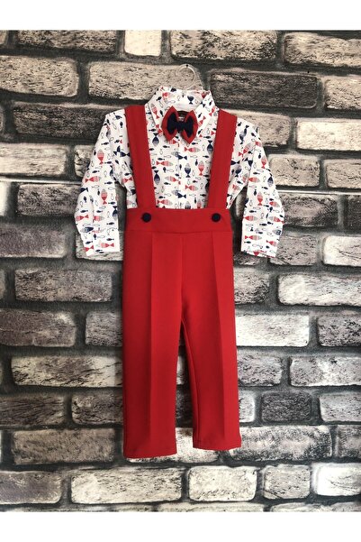 HOBİ Red Fish Concept Salopet Set