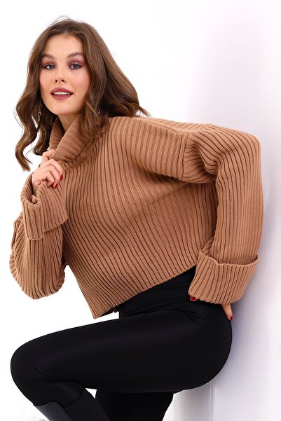 GND Tricotaj Pulover cu gât