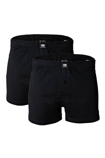 Ceceba Herren Shorts, 2er Pack - Boxershort, Basic, Baumwolle, M-8XL, einfarbig