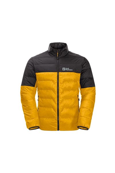 Jack wolfskin black outlet and yellow jacket