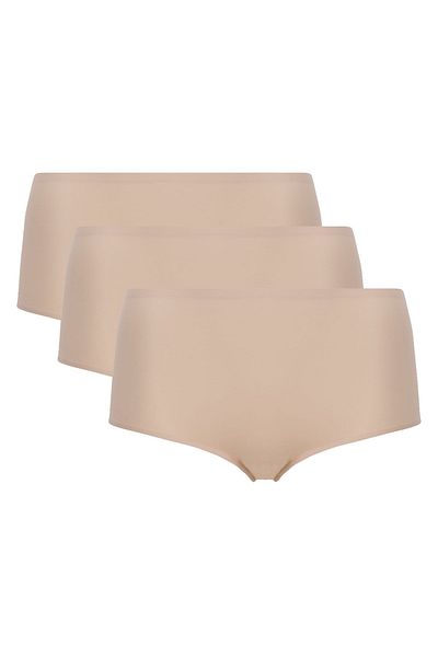 Chantelle Damen Taillen-Slip, 3er Pack - SoftStretch, nahtlos, unsichtbar, Einheitsgröße 36-44