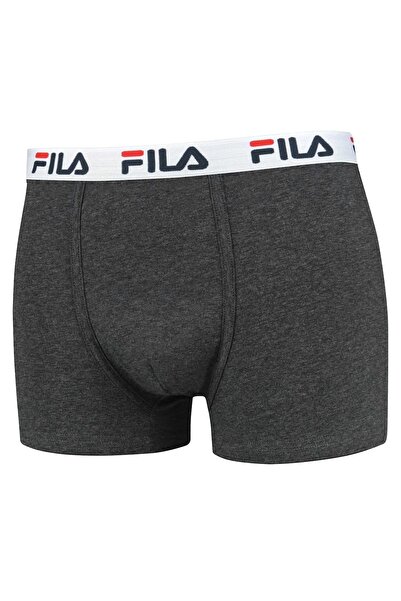 FILA Herren Boxershorts, 2'li Paket - Baumwolle, einfarbig