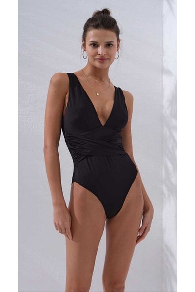Pierre Cardin V-Neck Thick Strap I Swimsuit