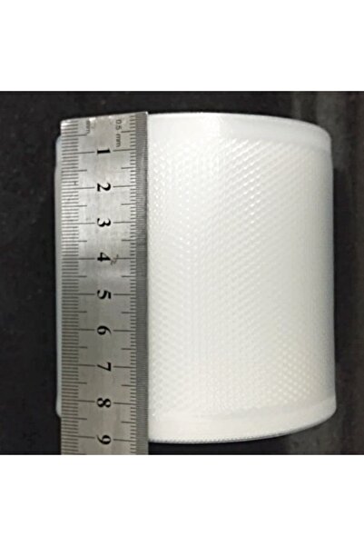 Vakur Tırtıklı Rulo Vakum Poşeti- 9 Santim X 15 Metre - Çift Yüzeyi Gofrajlı (tırtıklı)