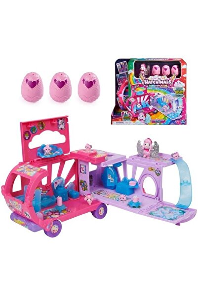 Giochi Presiozi Hatchimals Colleggtibles Dönüşen Rainbow-cation Karavan Oyunc...
