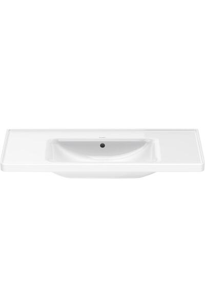 Duravit D-neo Etajerli Lavabo 105 Cm, Alpin Beyaz 2367100000