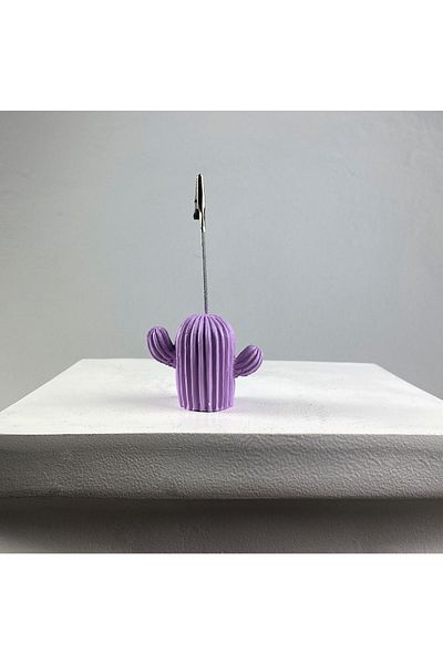 oasis decoration Lilac Cactus Note Holder